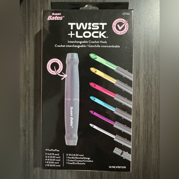 Susan Bates Other - NIB SUSAN BATES TWIST + LOCK, DELUXE SET